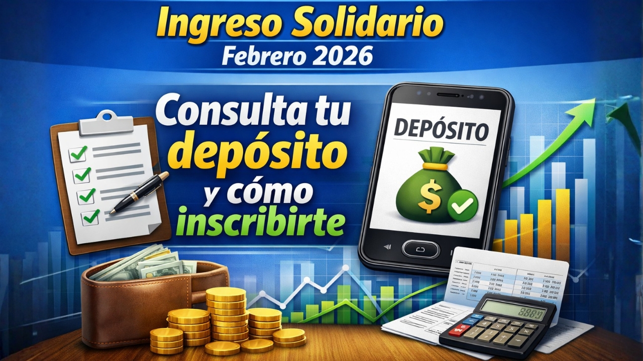Ingreso Solidario Febrero 2026: Consulta tu depósito y cómo inscribirte