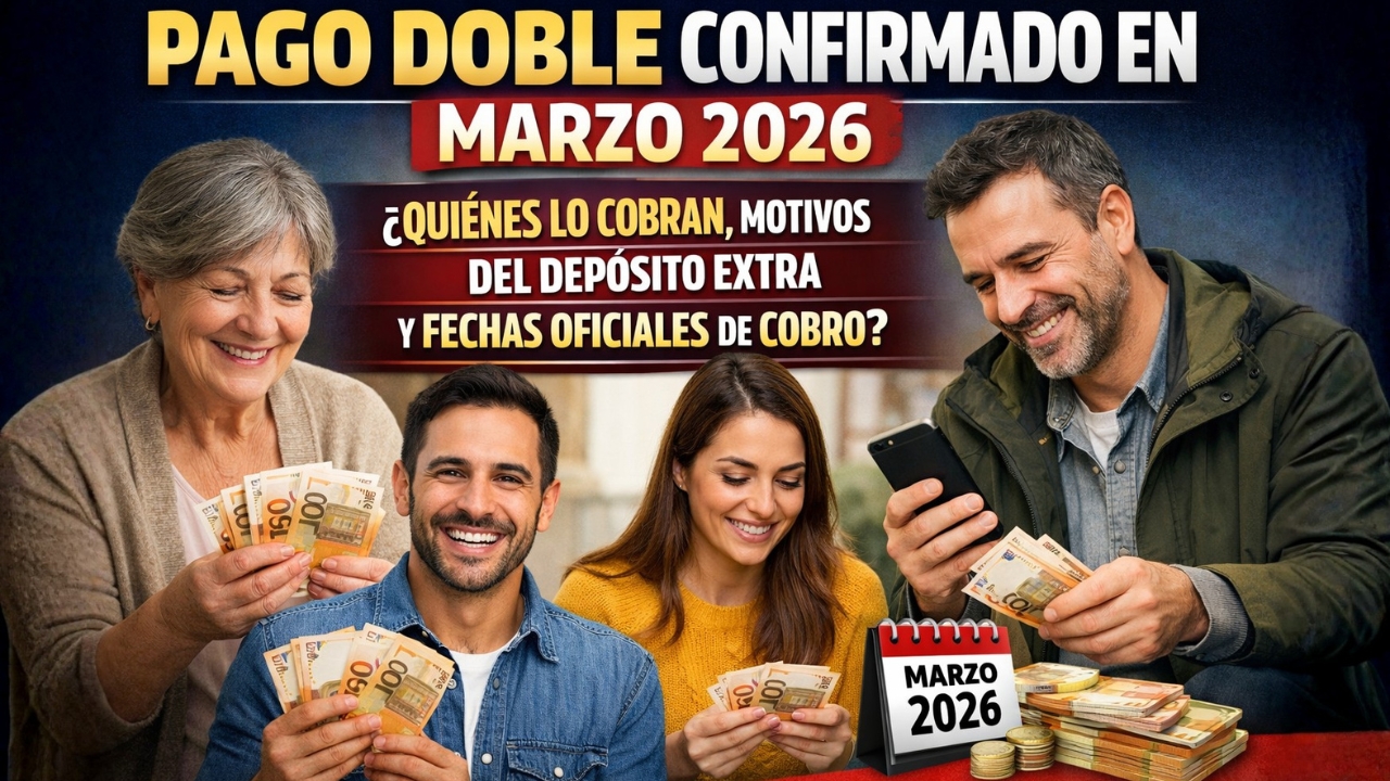 Pago Doble Confirmado en Marzo 2026: Quiénes lo Cobran, Motivos del Depósito Extra y Fechas Oficiales de Cobro