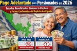 Pago Adelantado para Pensionados en 2026: Estados Beneficiados, Quiénes lo Reciben y Fechas Confirmadas del Depósito Anticipado